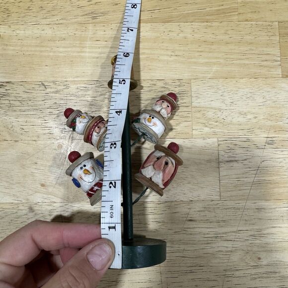 Eddie Walker Life's Little Gifts Sewing Spools Christmas Tree Folk Art Country - Picture 9 of 15